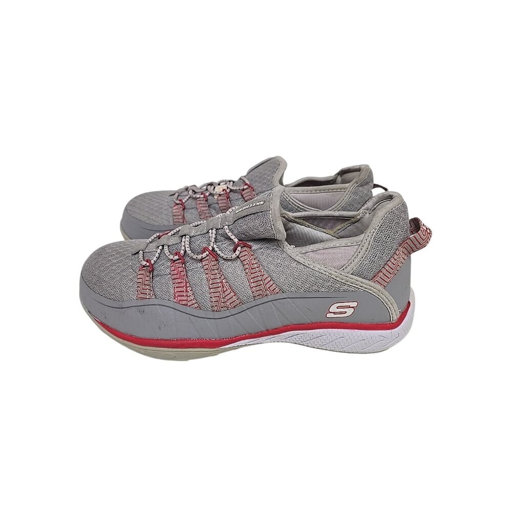 Skechers Women's Aluminum Toe SP Slip Resistant Work Shoes 99996596 Gray 8M - Picture 4 of 7
